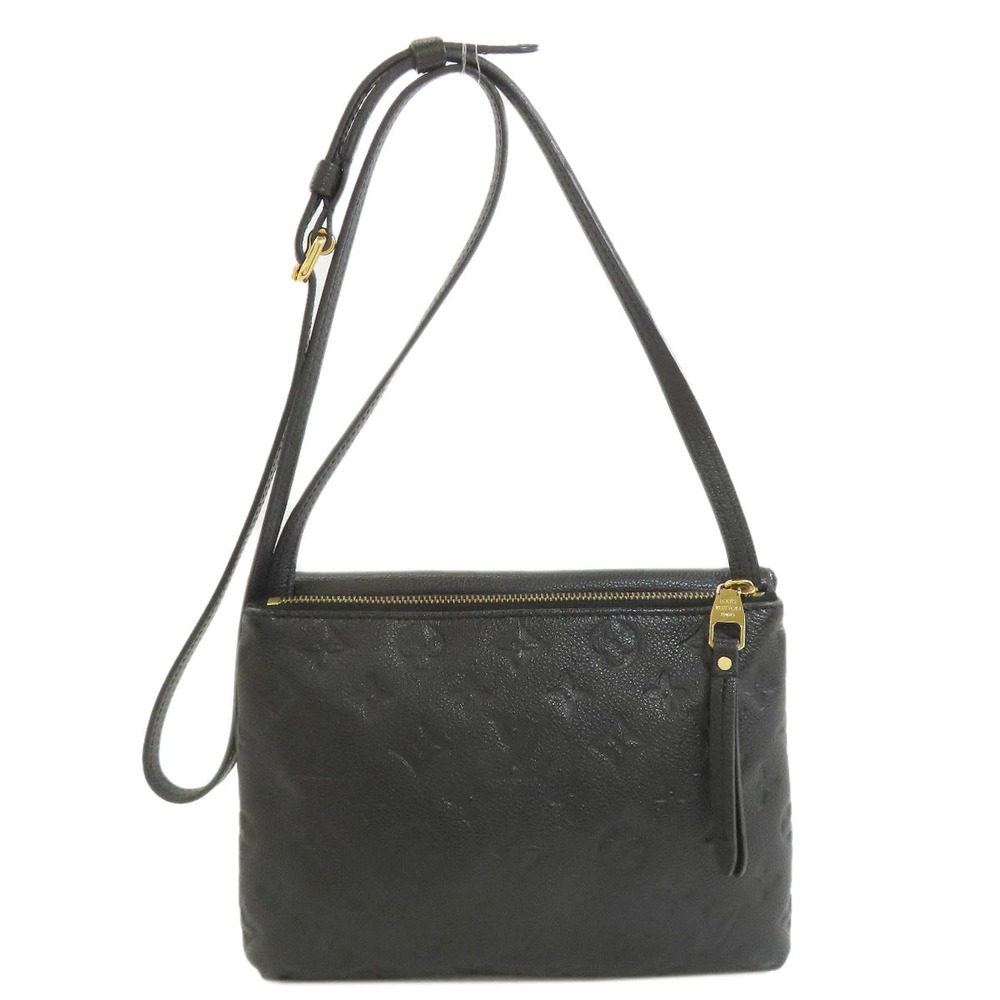 Louis Vuitton Shoulder Bag Empreinte Twice Black
